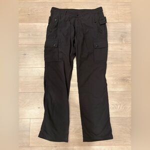 Clothing Arts Pick Pocket Proof Pants Mens 32x32 Black P^cubed Cargo Zip Travel